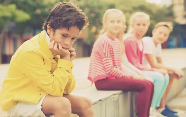 Child dealing with mental health issues