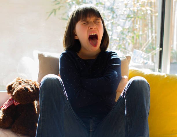 Child throwing tantrums